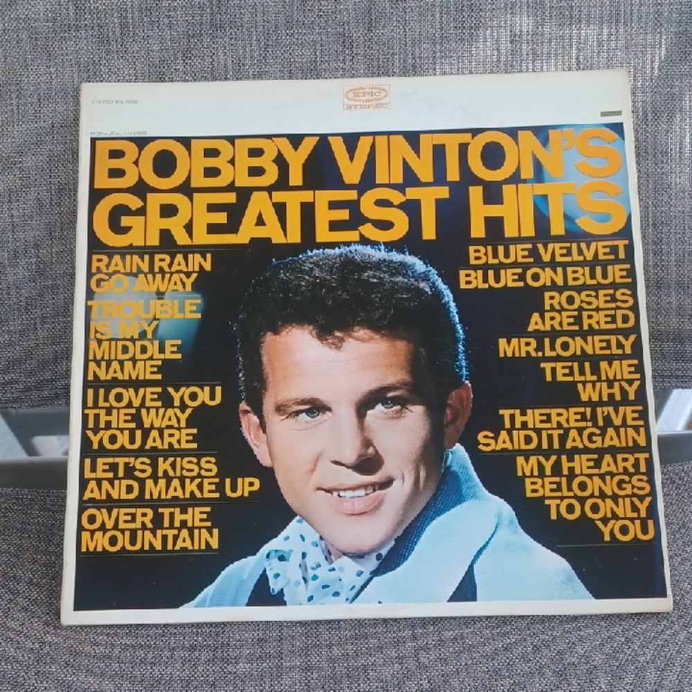 BOBBY VINTON Vintage Record Album